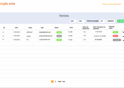 Simple CRM